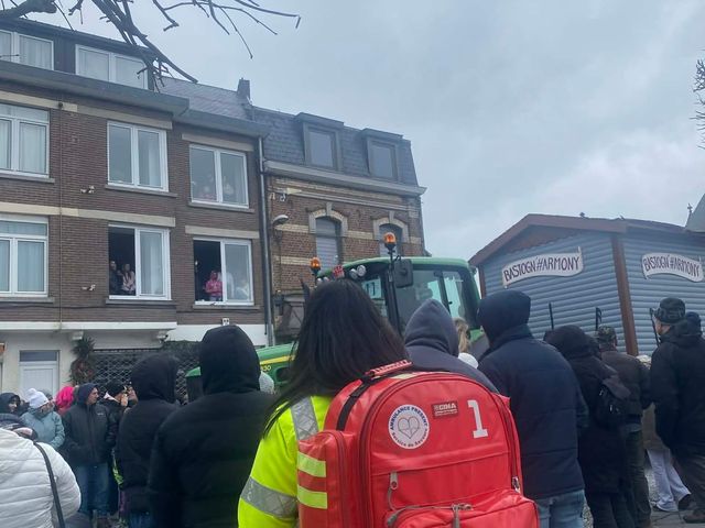 Équipe mobile au Carnaval de Bastogne 2026