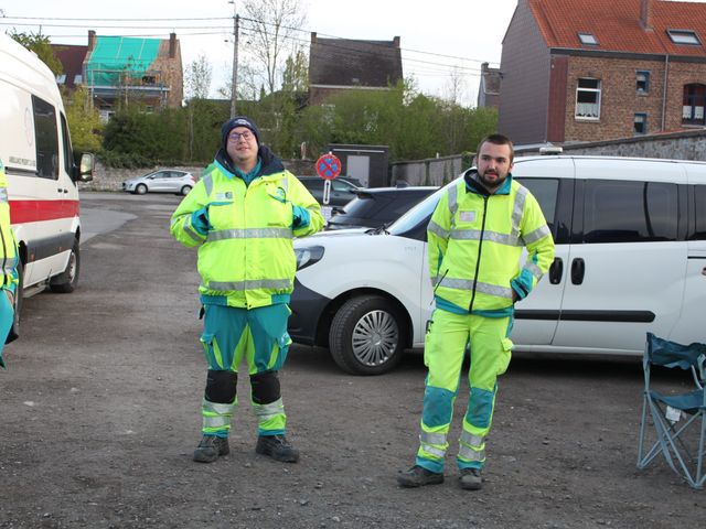 Volontaires sur le dispositif du Belgian Bike Festival 2026